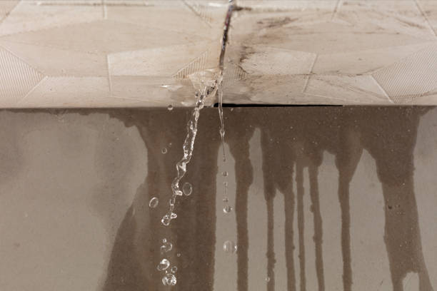 Professional Burst Pipe Cleanup technician working in Milton, IN